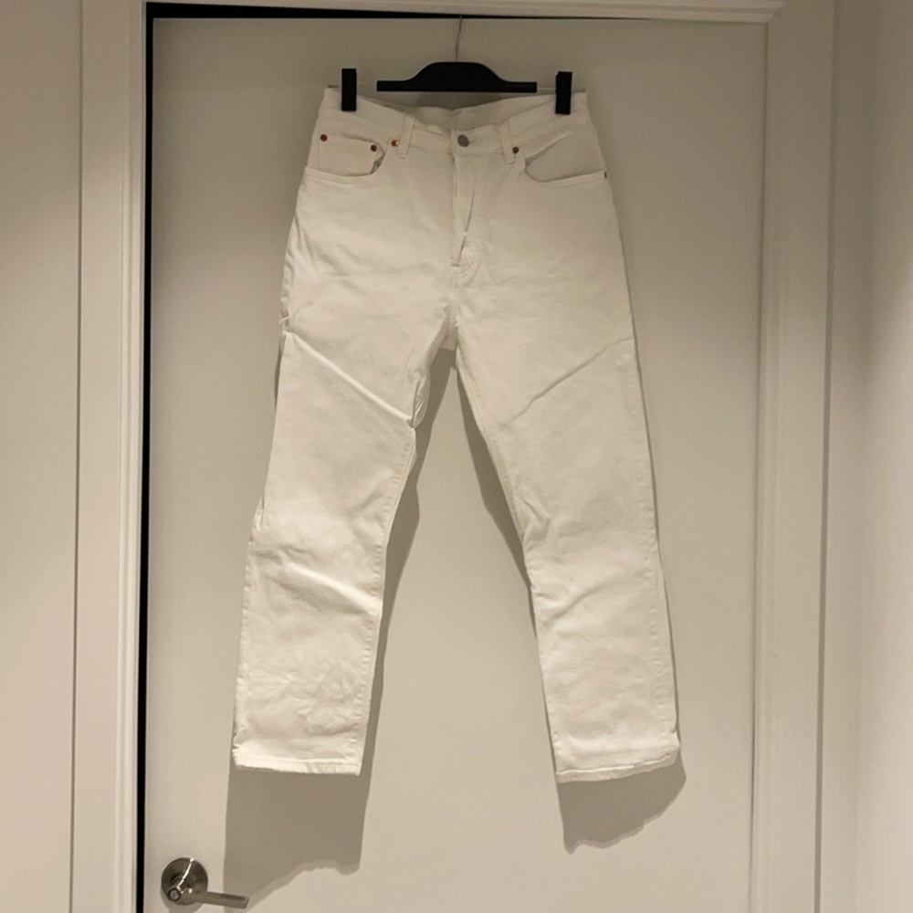 Levi’s 501 in Short Length - White